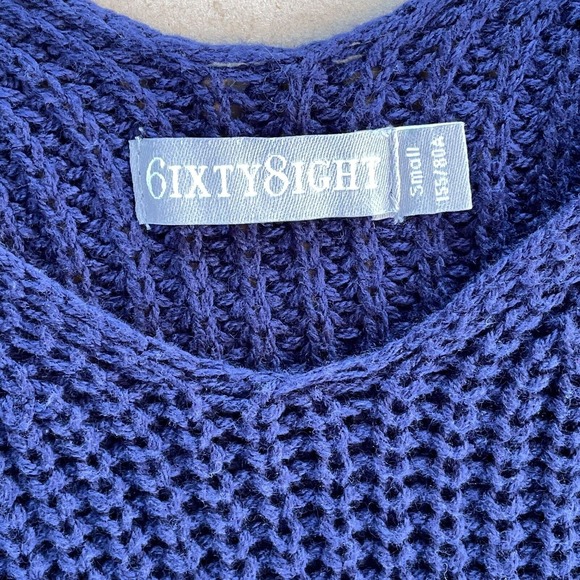 6ixty 8ight Women's Patriotic Swim Cover Up Dress Red White Blue Size Small Yarn - Picture 4 of 14